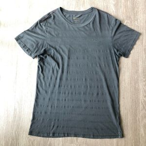 RVCA Mens Striped T-Shirt (Large)